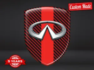 Infiniti Stickers Pare-Brise Perso Max Robuste Look Pro